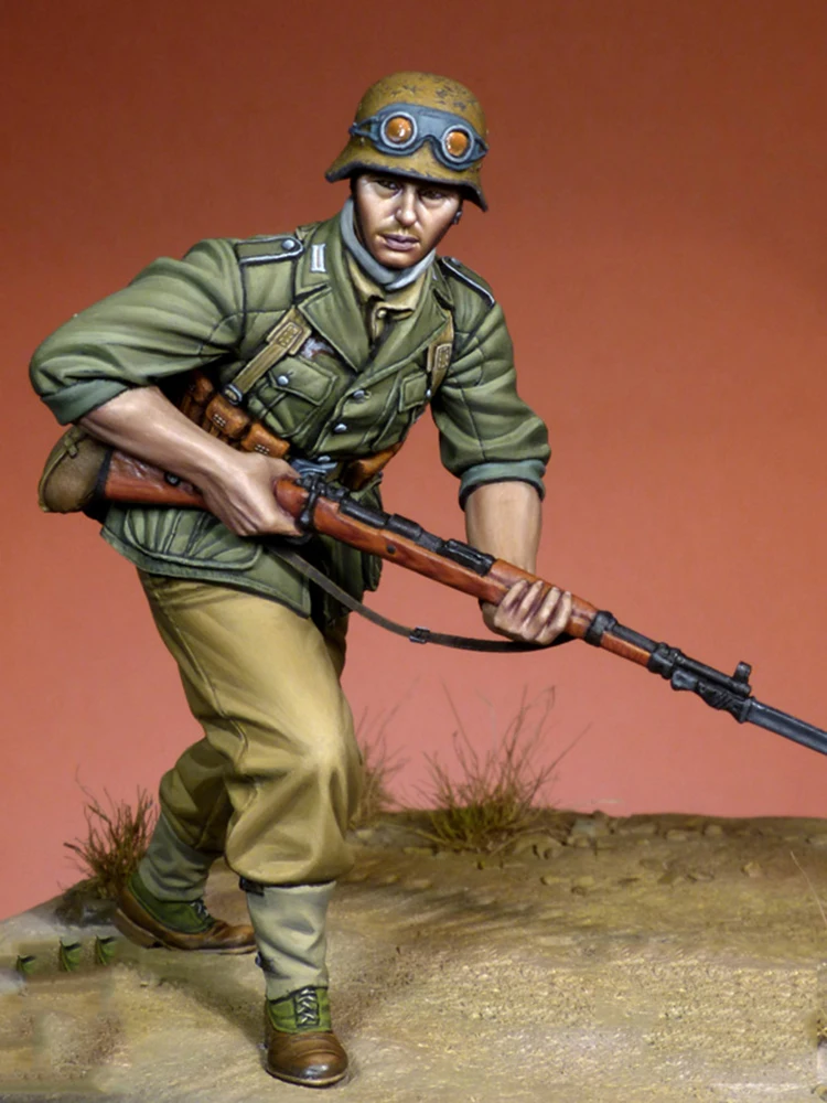 

Новый комплект из смолы в разобранном виде 1/24, 75 мм, древний человек 1942 (БЕЗ ОСНОВЫЙ), игрушки «сделай сам», неокрашенная модель из смолы