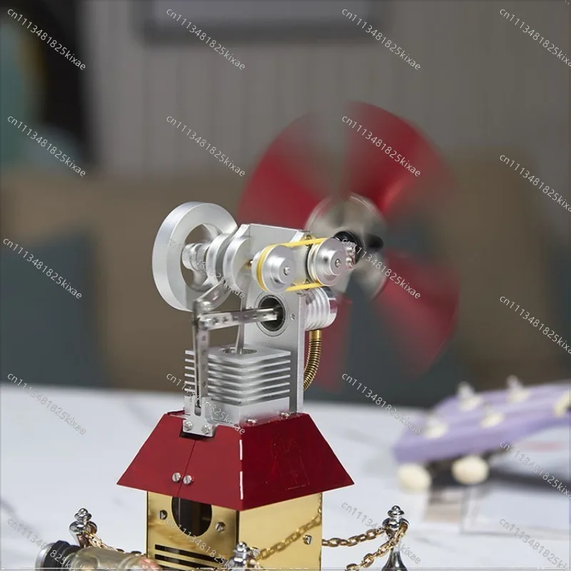 For Stirling Engine Model External Combustion Engine Puzzle Physics Technology Gifts Handmade Experiments Toys Metal