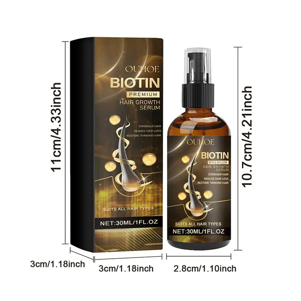 Fast Serum Spray pulizia profonda cuoio capelluto nutriente Anti caduta dei capelli che fissa i prodotti per il trattamento dei capelli densi