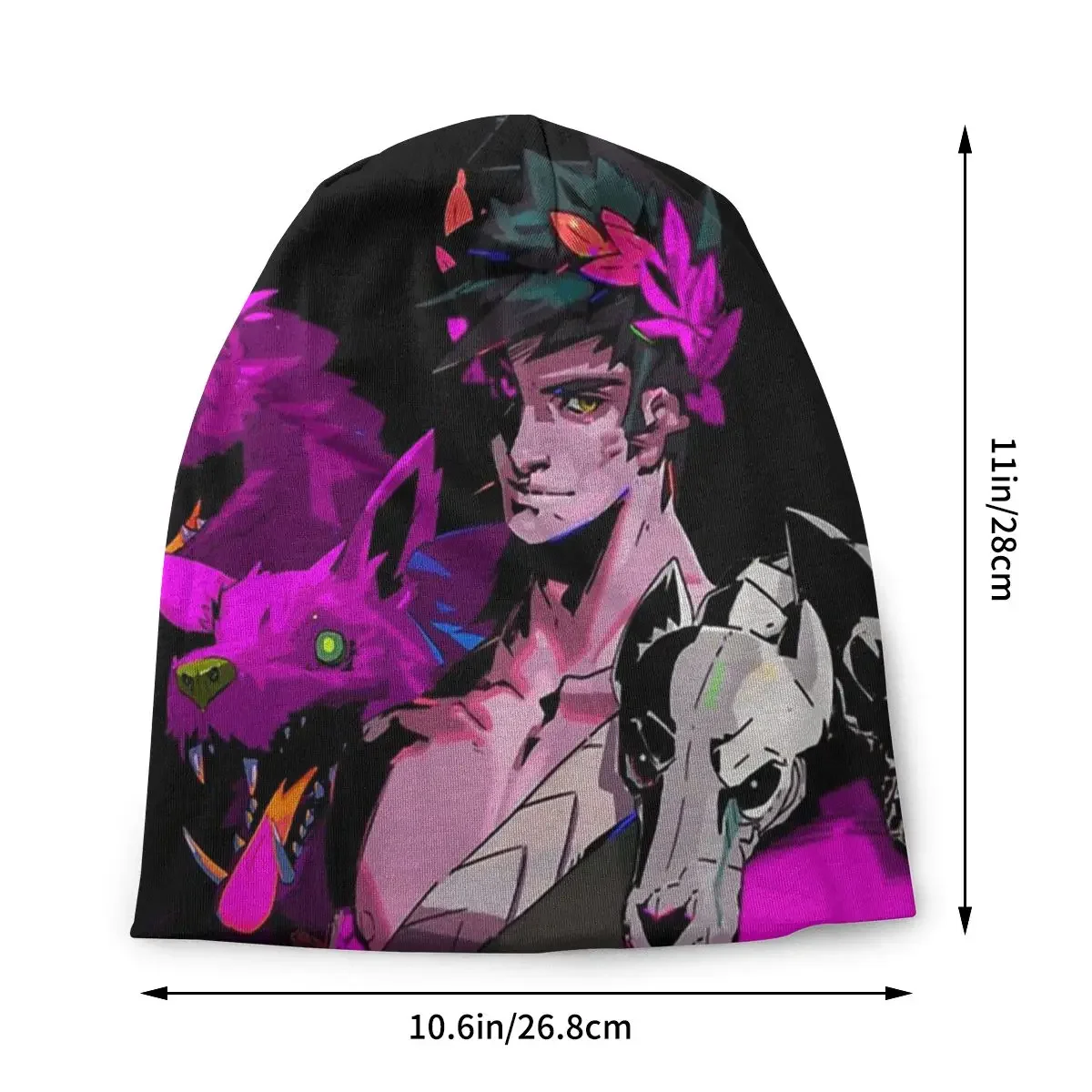 Hades Fashion Hats Zagreus Bonnet High Quality Skullies Beanies Caps