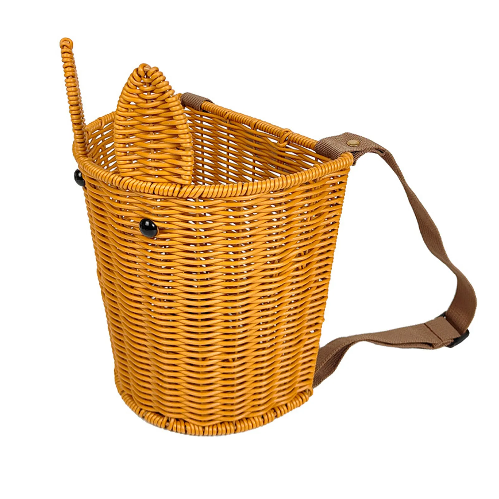 imitation-rattan-storage-basket-backpack-hand-woven-rabbit-easter-picnic-hamper-straps-candy-storage-tea-picking-mushroom