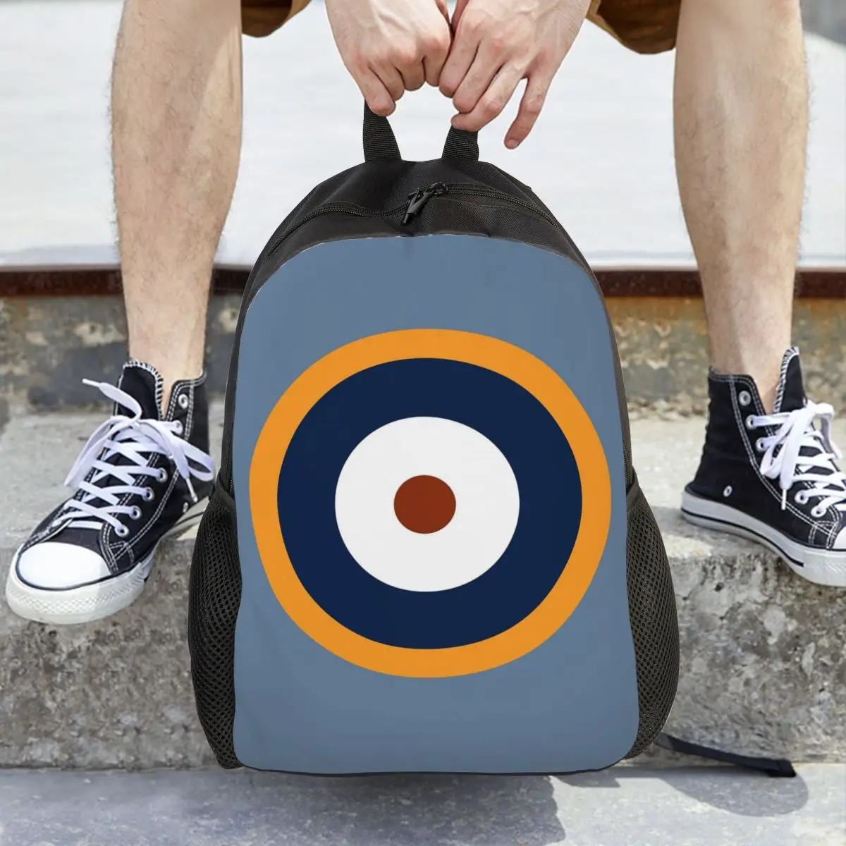 

Рюкзак RAF Roundel версии, б/у во время Второй мировой войны, рюкзак большой емкости, школьная сумка, сумки на плечо для мужчин и женщин