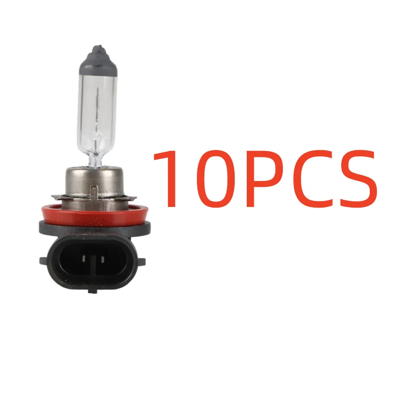 

NEW 10x Top Quality long service life H8 12V 35W ultraviolet-proof Clear White Halogen Light Car Headlight Bulb safety