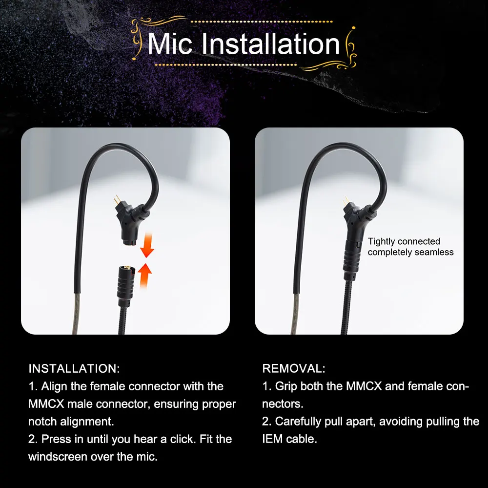 Kinera Celest Wyvern Black 10mm LCP Diaphragm Dynamic Driver In-Ear Monitors HiFi Earphone