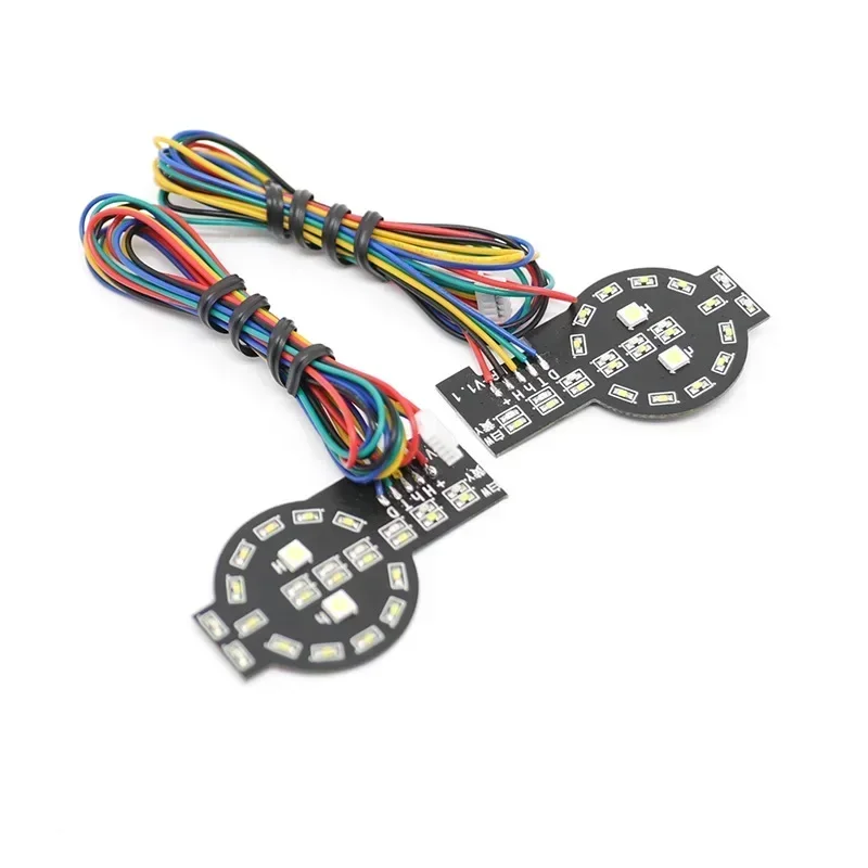 Voor Achter Linkage Verlichtingssysteem LED Licht Groep voor 1/10 RC Crawler Auto Trxs NIEUWE Ford Bronco TRX-4 DIY