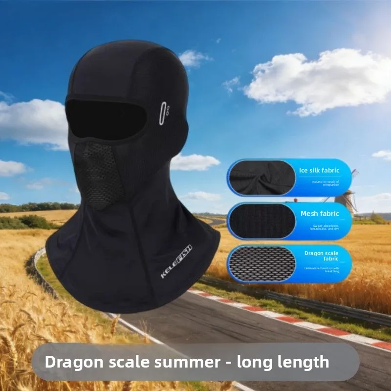 

Original Cycling Special Breathable Sunscreen Headgear, Ice Three-dimensional Fit