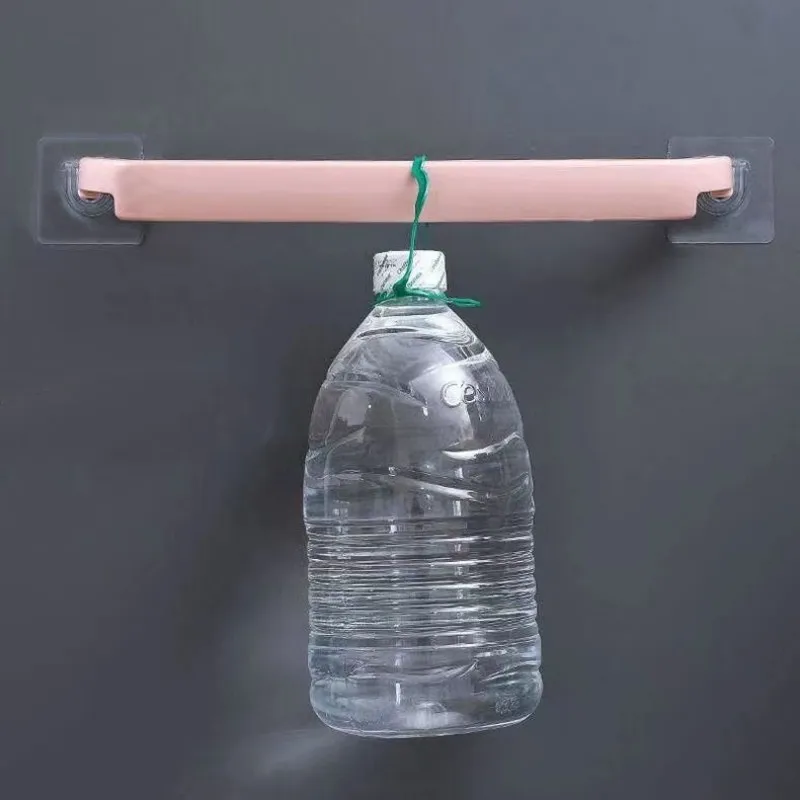1/3/6 pcs Extended Towel Rack Wall-Mounted Slipper Holder Bathroom Organizer With Multiple Storage Options Bathroom Accessories
