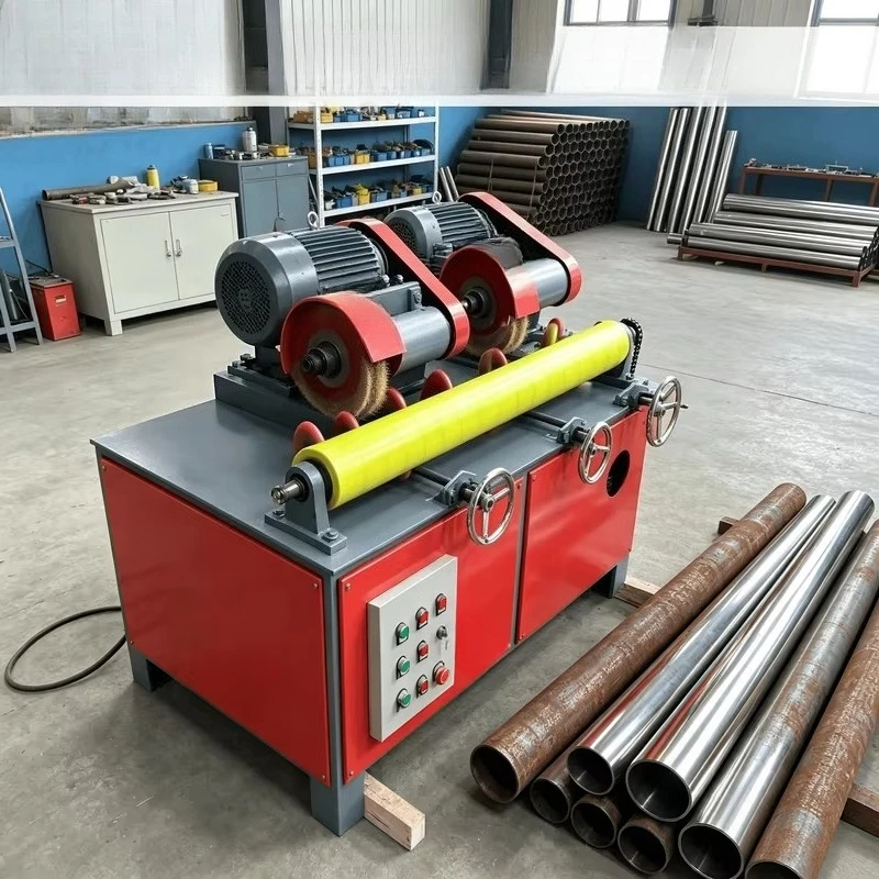 Hot Sale Multifunctional Derusting Polishing Machine rust Cleaning Machine Ss Bent Pipe Tube Polishing Machine