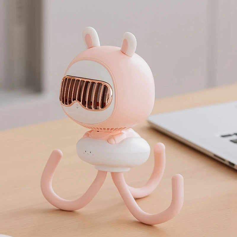 ワイヤレス電動ベビーファン,ミニポータブルエアクーラー,充電式,USB, 3600mAhバッテリー