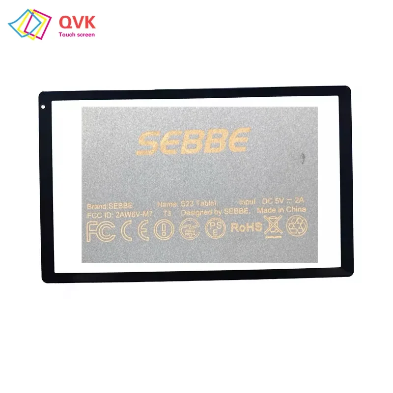 10.36Inch Black For SEBBE S23 Tablet Capacitive Touch Screen Digitizer Sensor External Glass Panel FCC ID 2AW6V-M7 T3