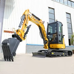 Wholesales Euro V Engine 1.8 Ton -3Ton Hydraulic Excavator Micro Small Digger 2t 3.5 Ton Mini Excavator Price Commission