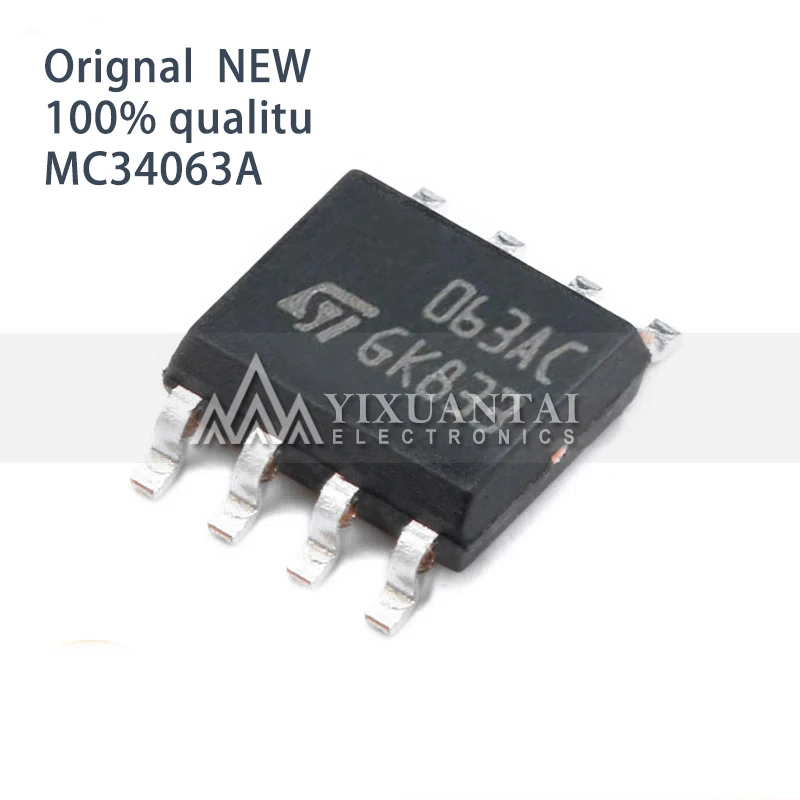 

10pcs SOP-8 MC34063AC MC34063A MC34063 34063 063AC SOIC-8