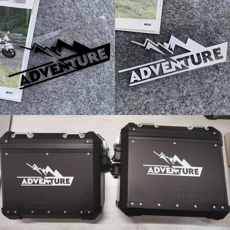 

Motorcycle Sticker Top Box Adventure Decal for BMW R1200GS 1250GS R1200 GS 525X DL250 Honda Africa Twin CB400X C500X Accessories