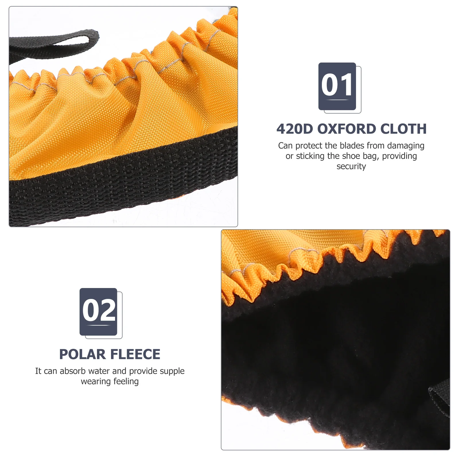 

Ice Skate Soakers Protector Roller Skates Accessories Protective Cover for Man Soft