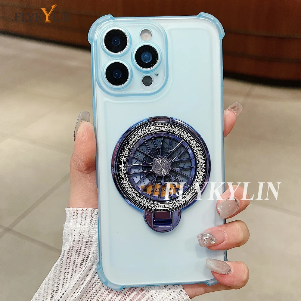 Anti-Fall-Schutz-Telefonhülle für Honor X9B X9A X60 Pro X60i X6C Magic 5 6 7 Pro Lite Gyroskophalterung magnetisch