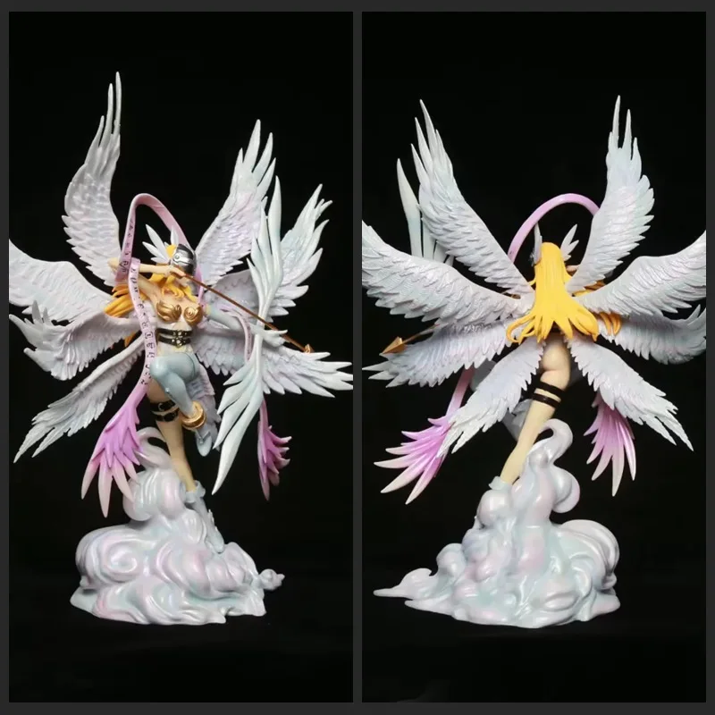 

Digital baby, archery goddess beast, combat eight-wing form, tide play ornament, model doll, boxed figure.