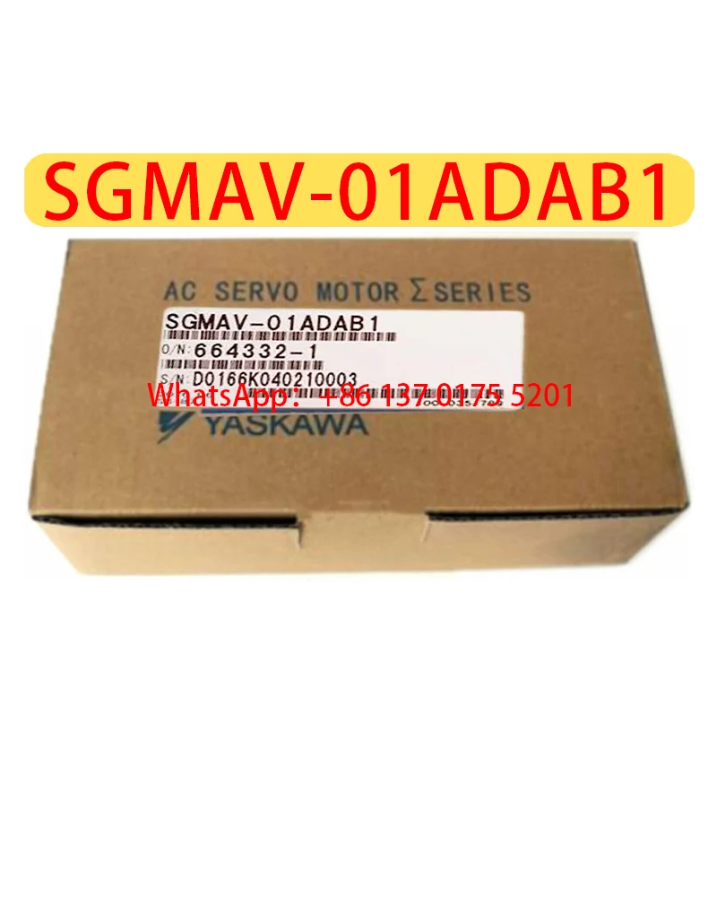 

SGMAV-01ADAB1 Brand New Servo Motor Original Genuine，SGMAV 01ADAB1，Fast shipping