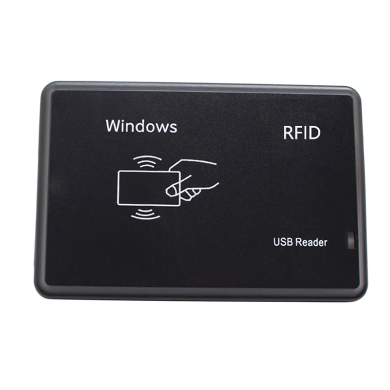 RFID Smart Card Reader With USB Port, 13.56Mhz IC Card, Contactless Sensitivity, Support Window System Linux Durable
