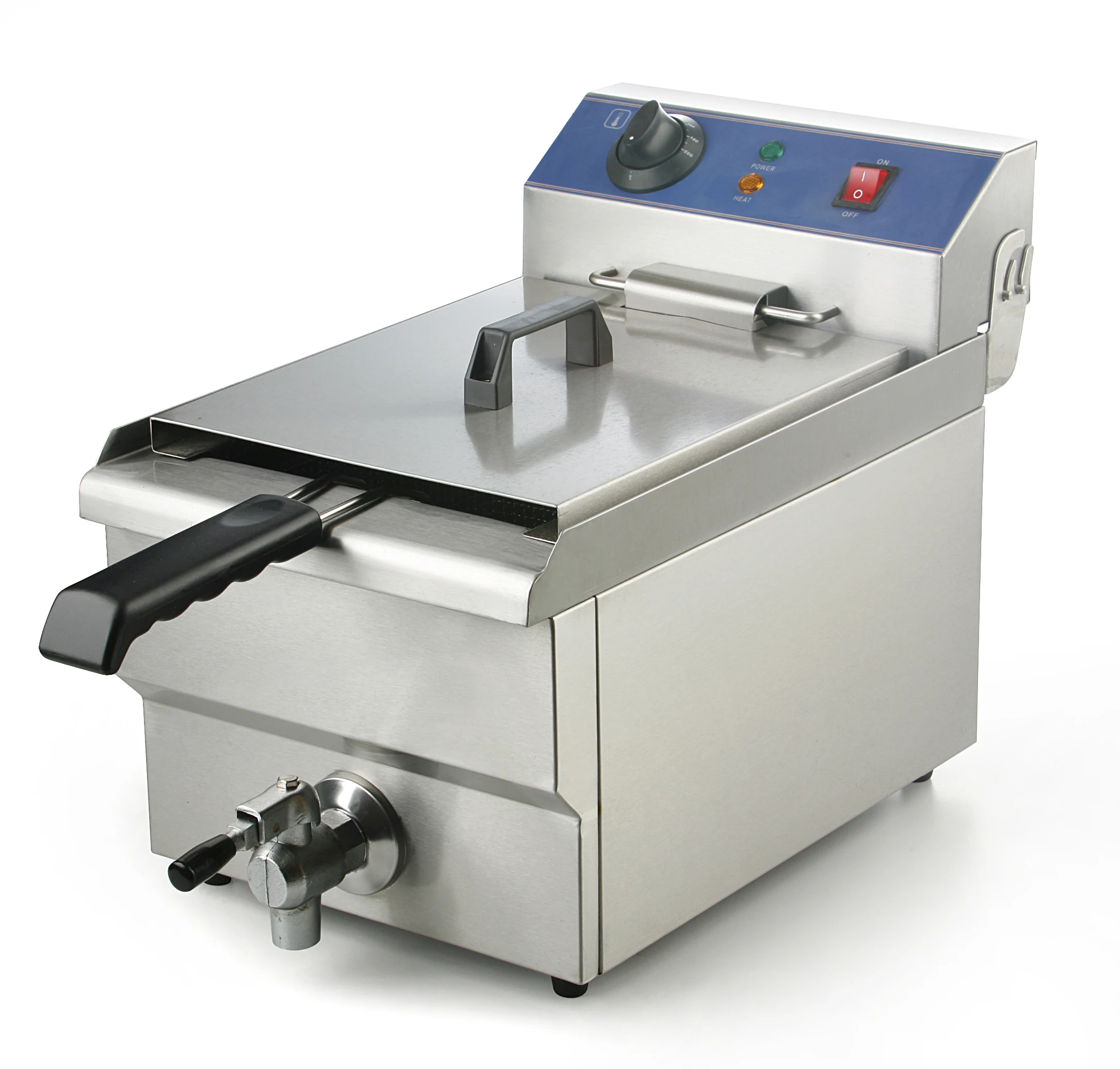 Professional Heavy Duty Stainless Steel Safety Used Electric Deep Fryer