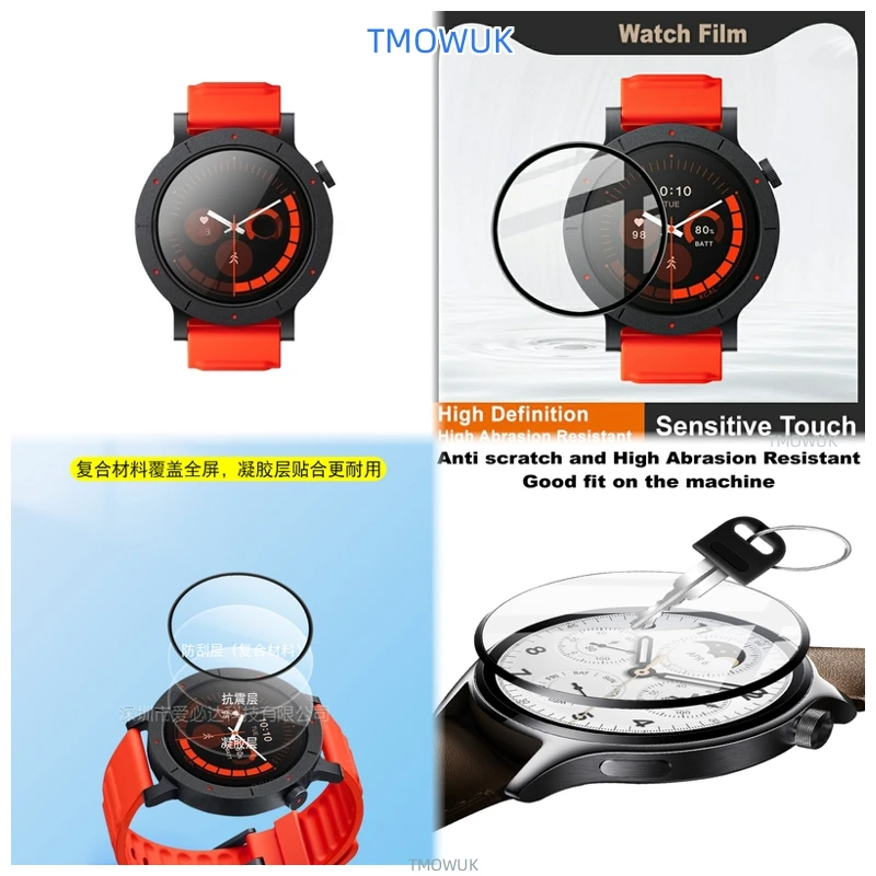 

For Nothing CMF Watch3 Pro Screen Protective Film - Anti-scratch, Ultra-thin Soft Material, High Transparency [Ultra-thin, High
