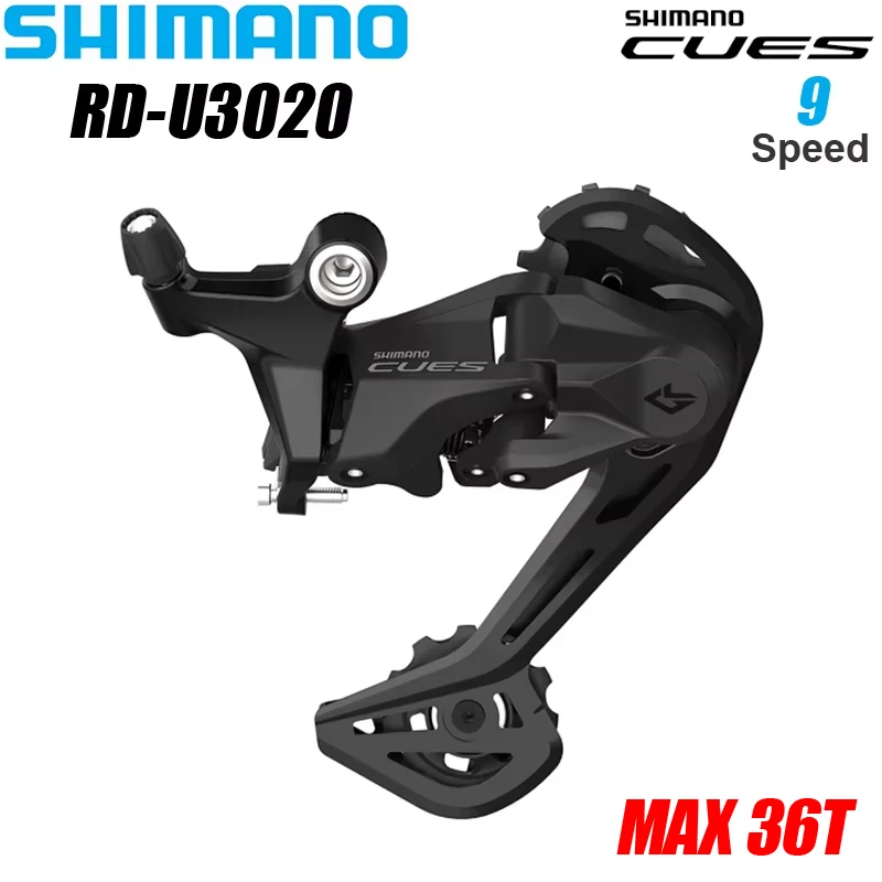 SHIMANO CUES U4000 1X9 Speed Rear Derailleur Group For MTB Bike SL-U4000 Right Shifter RD-U3020 Rear Derailleur Bicycle Parts