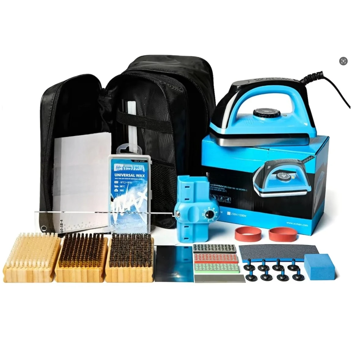 Complete Ski Snowboard Tuning Waxing Combination Kit