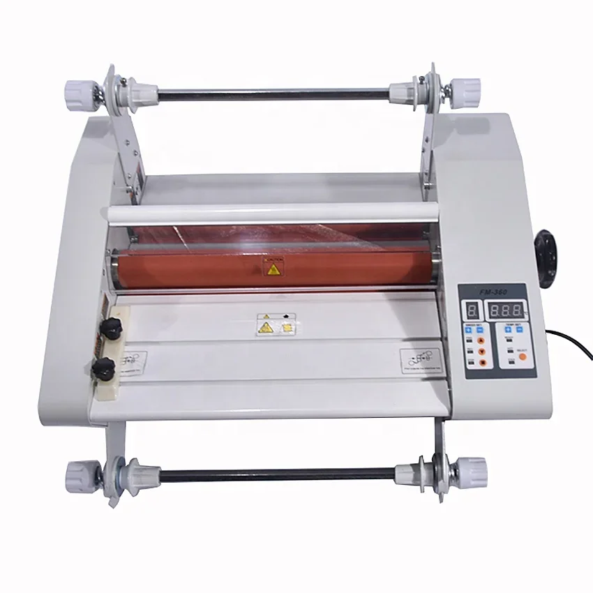 

FM-360 340mm a3 Single Or Double Side hot roll laminator machine