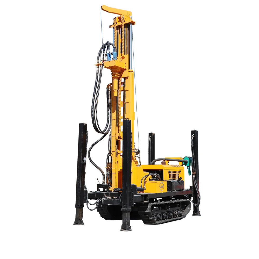 HENGWANG HQZ180 pneumatic drilling rig water well drilling rig