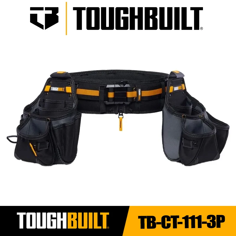 ToughBuilt TB-CT-111-3P 3PC Handelaar Gereedschapsriemset Gereedschap TOUGHBUILT Verpakkingstas