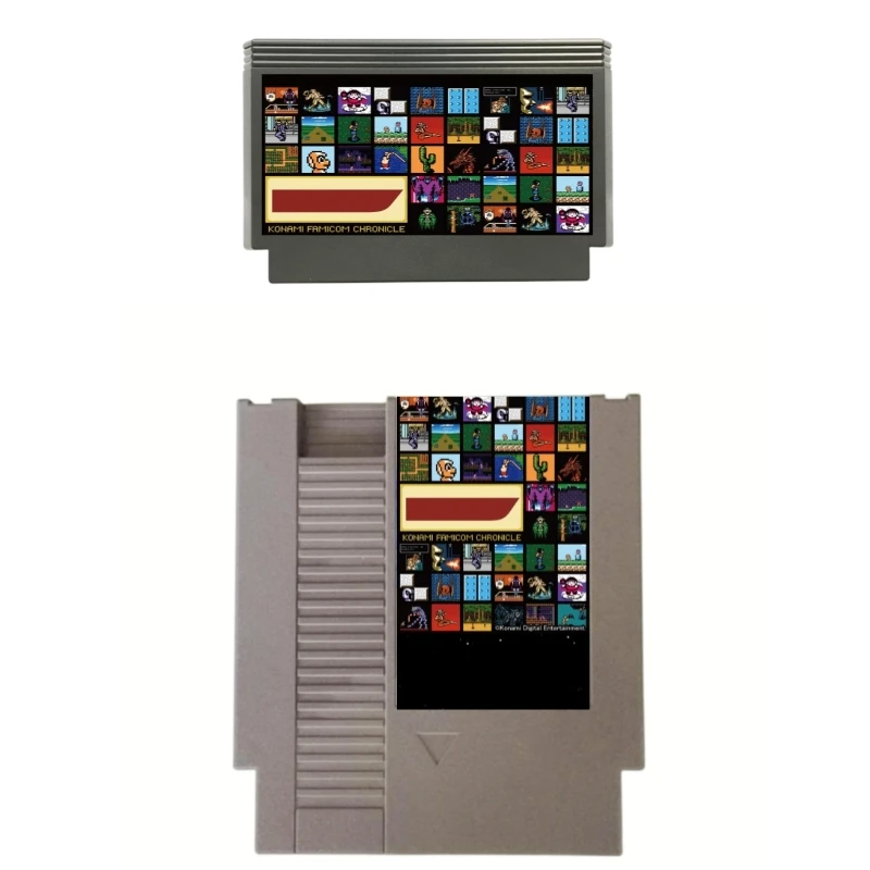 Konami Japan Collection One 26 in 1 Retro Game Cartridge for Family Computer / NES Console 8 Bit Video Game Card