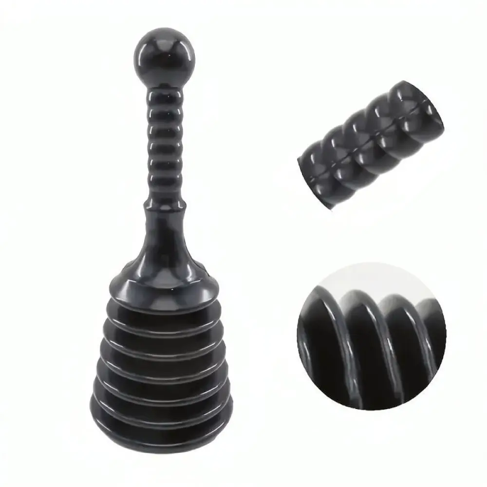 Toilet Plunger Manual Sewer Drain Unclogger Powerful Pipe Cleaning Tool Bathroom Sink Maintenance Device Plastic Applicator