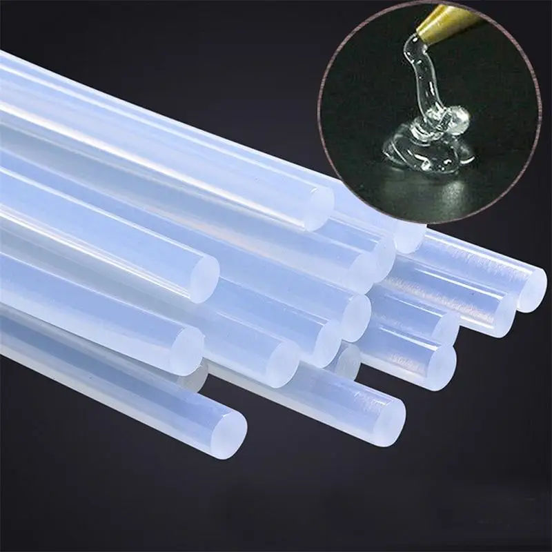 Imagem -03 - Glue Gun Sticks Adequado para Glue Gun Artesanato de Faça Você Mesmo Reparação Decoração Home Tamanho Mini Hot Melt mm 11 mm 100 mm 10 mm 20 mm 50 Pcs