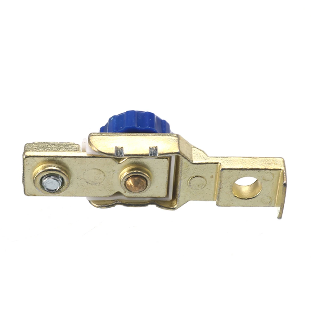 

Universal Car Disconnect Switch Terminal Isolator Cut Off Anti Theft Device Blue Screw Install Leakproof Fixed Power Off