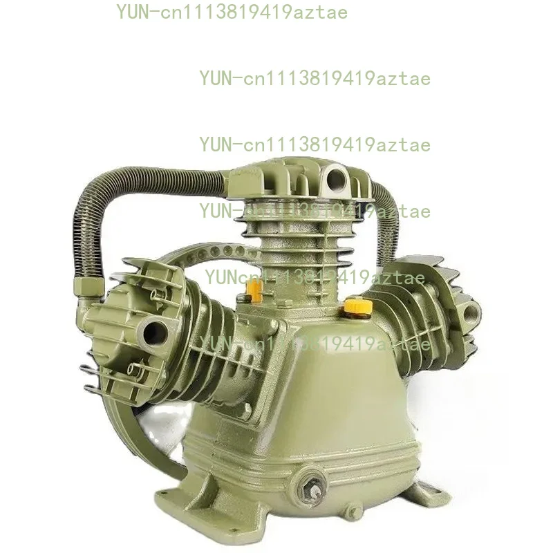2.2/3KW Piston Type Industrial High Pressure Double Cylinder Triplex Air Compressor Pump Head Air Compressor Head Air Pump