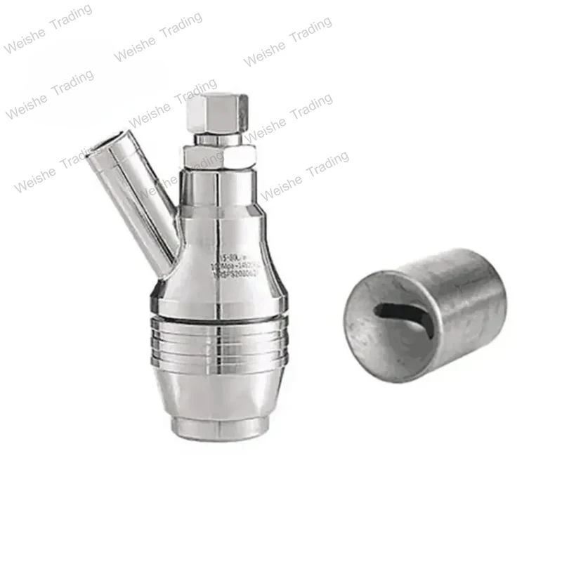 

500bar/7350psi ultra high pressure stainless steel Water sandblasting nozzle pressure washer oil removal tungsten steel nozzle