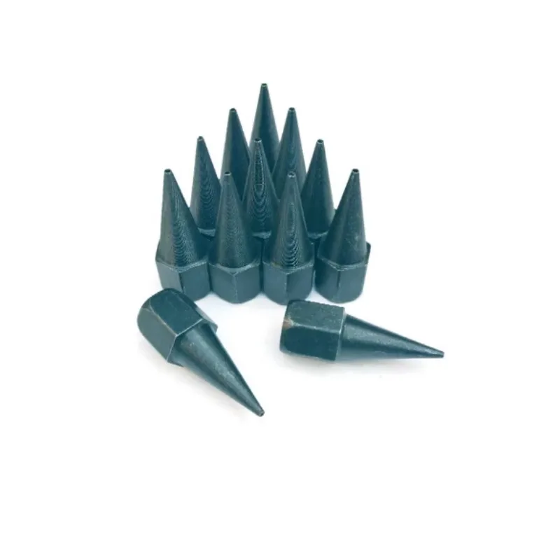 

Pneumatic Accessories Butter Gun Tip, Pointed Mouth, Pointed Mouth Butter Gun, Carbon Steel Black 40mm