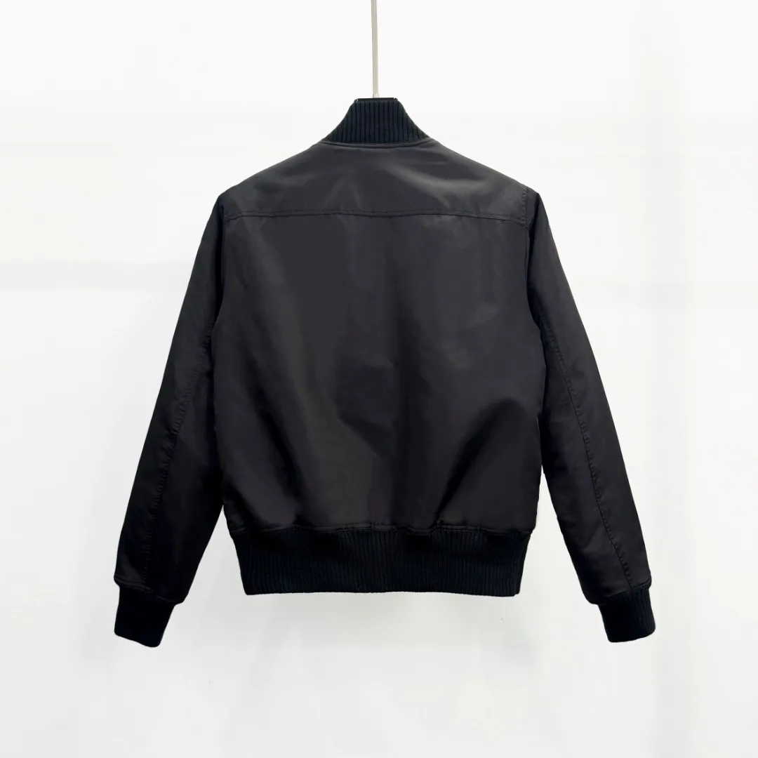 Owen Seak Men's Cotton Jacket Gothic Style Men Clothing Autumn Zipper Nylon Flying Jacket High Street Hip Top Black Coat