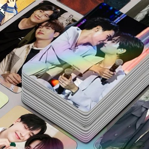Imagen 2 del producto 30/50 unidades sin repetición Perthsanta Juniormark Forcebook TV tailandesa perfecto 10 forros Drama Stills foto impresión de doble cara tarjeta de 3 pulgadas