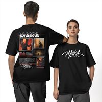 Men's Rapper Maka Tour T-Shirts Cotton Top Tees Summer Streetwear Short Sleeve T-Shirt O-Neck Fashion Casual Tshirt Big Size