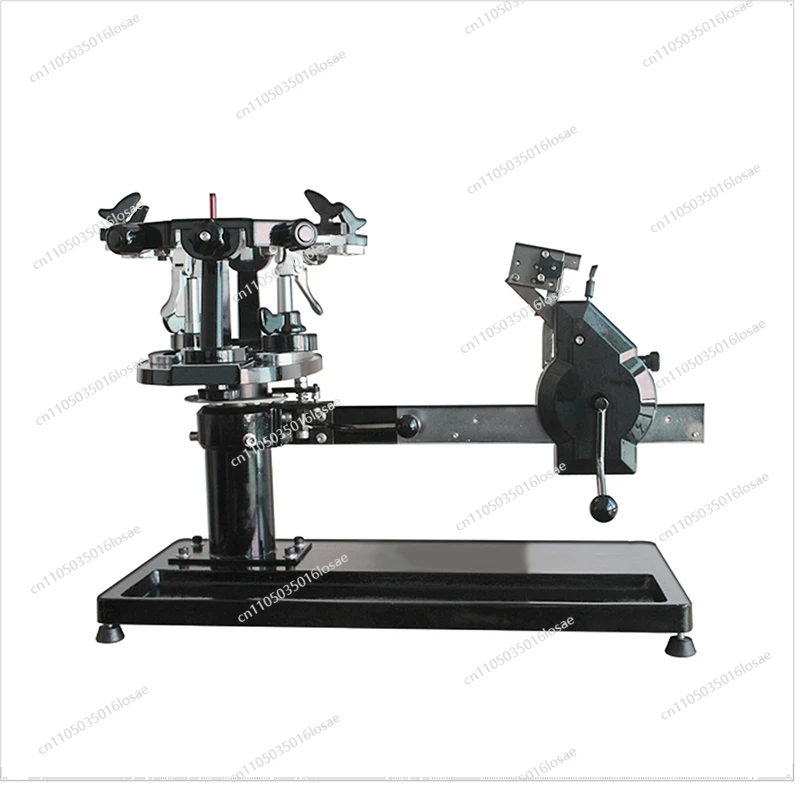 

Классическая настольная машина для натягивания ракеток с ручным управлением, теннис, бадминтон, черная машина двойного назначения для натягивания ракеток