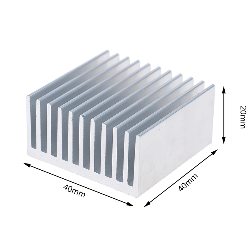 Extrudierter Aluminium-Kühlkörper für Hochleistungs-LED-IC-Chip-Kühler -