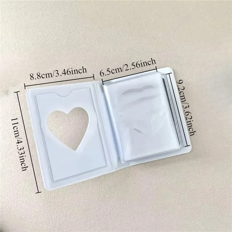 1PC Cute Bear 3-inch Love Card Album Polaroid Card Storage Album Kpop Photo Storage Album