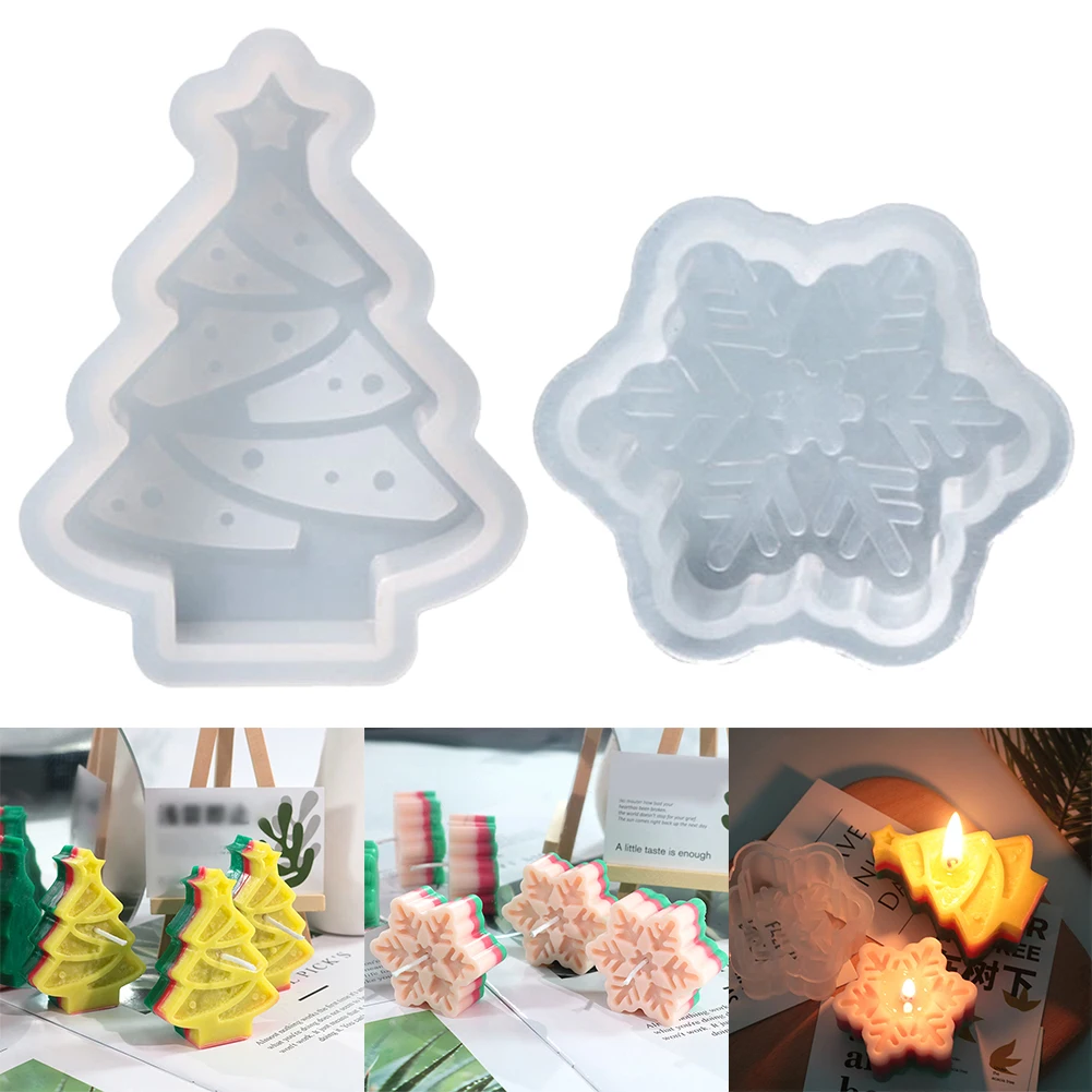 Christmas Crafting Christmas Silicone Glue Reusable Glue Patterns Christmas-themed Designs Easy To Peel And Use