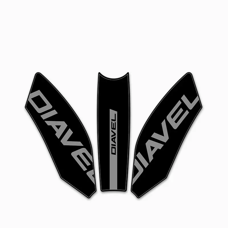 FOR  DIAVEL 1260 Motorcycle Tank Pad Protector Leather Frosting Sticker Decals Accessoriesr