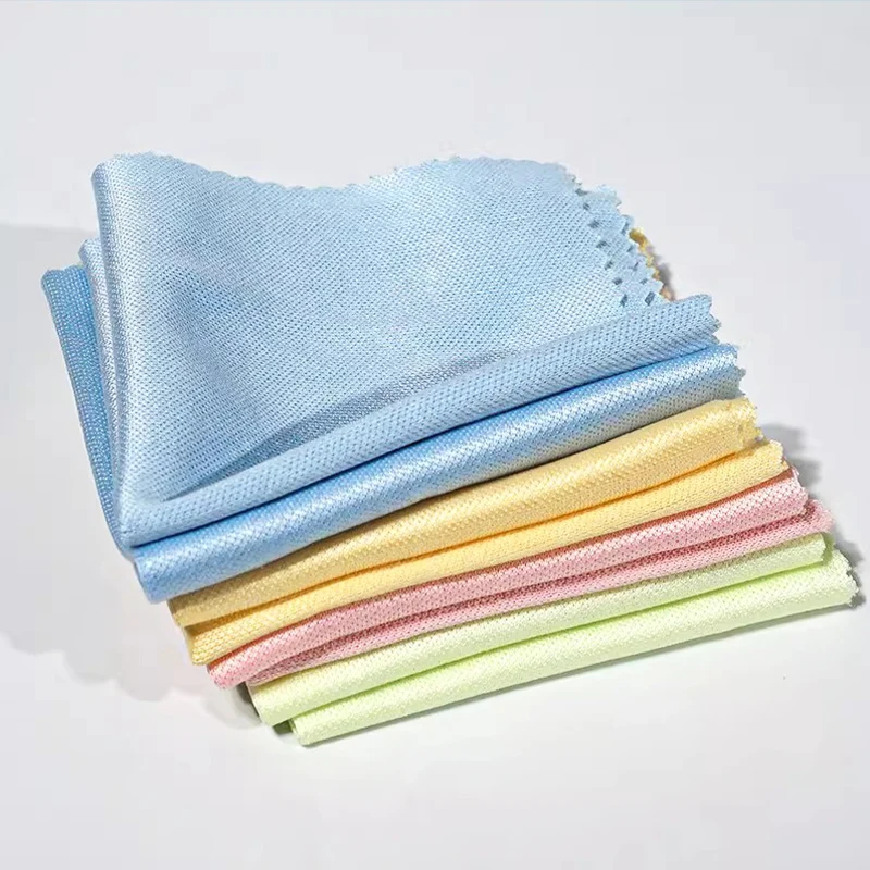 Durable Reusable Eyeglasses Wipes Microfibre Fiber Cleaning Cloths Creative TV Screens Easy Washing Household Lens Cleaner