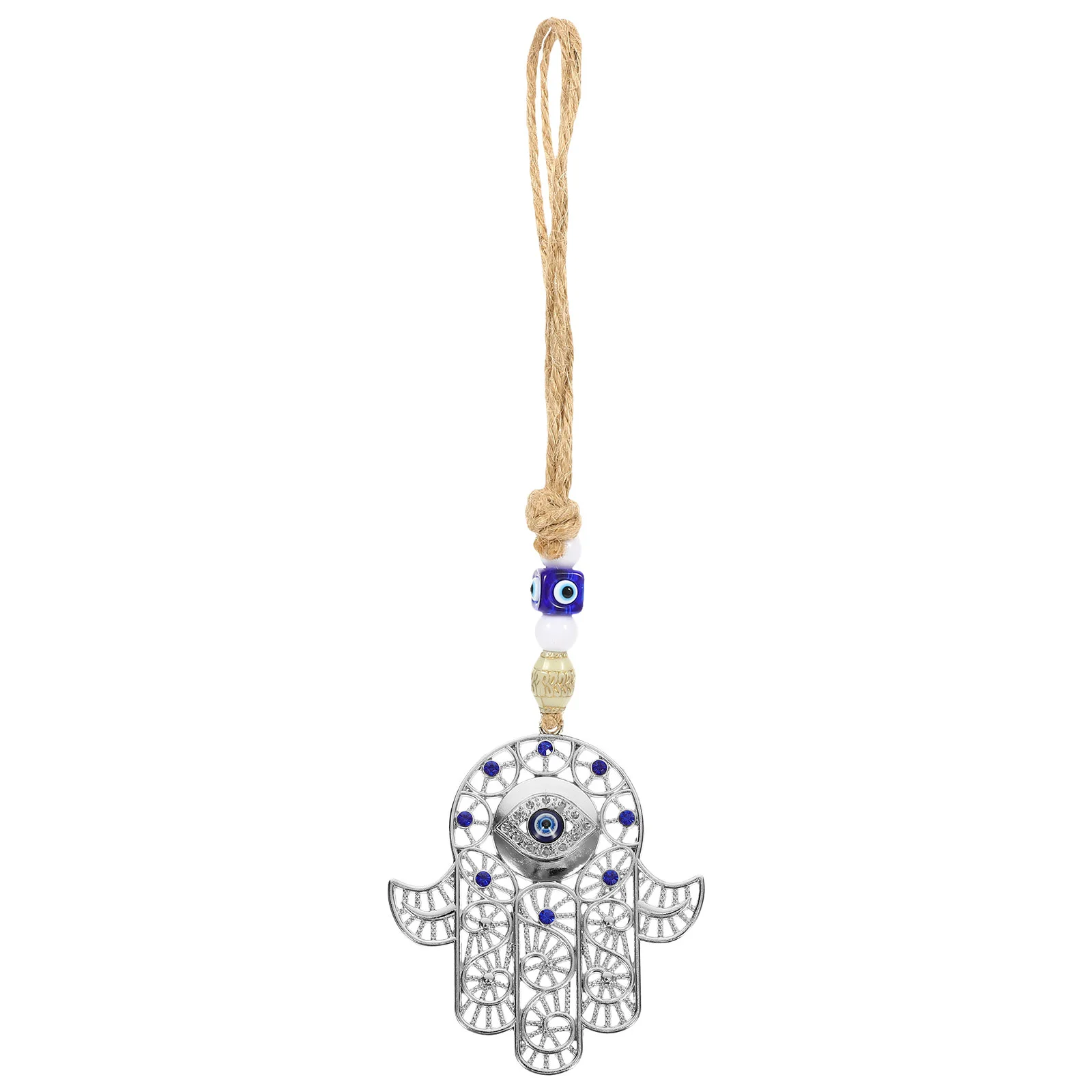 Palm Pendant Wall Hanging Ornament Evil Eye Car Blue Decorations Ornaments Hamsa Hand Amulet Turkish