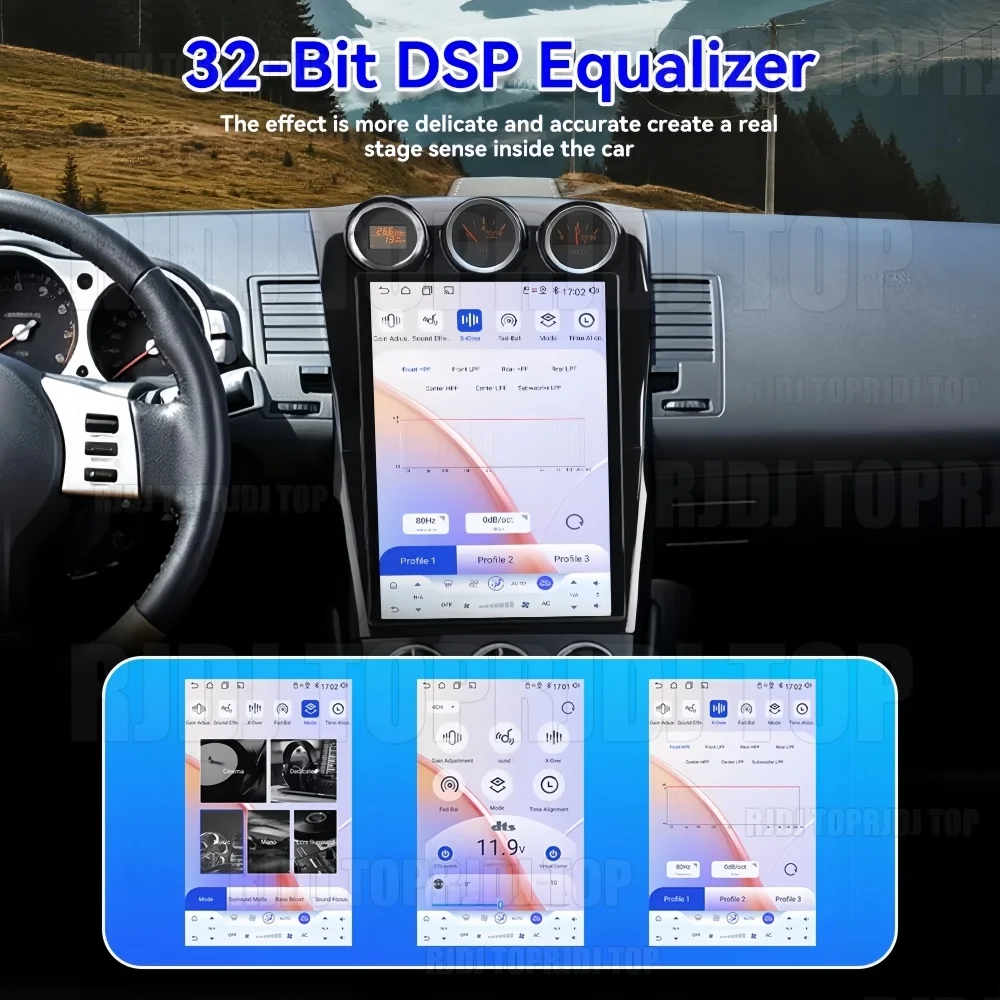 LHD RHD Car Multimedia Stereo Android Auto For Nissan 350Z Z33 2002 2003 2004 2005 2006 2007 GPS Navigation Car Radio Head Unit