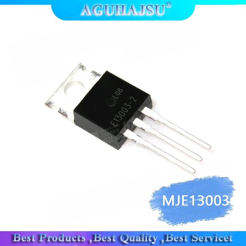 10PCS/LOT MJE13003-2 E13003-2 TO-220 3A 500V NPN Transistor 13003 New Original