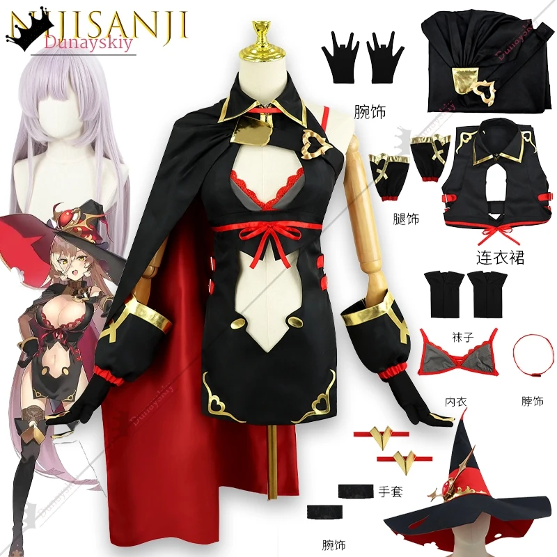 

BNijisanji Nui Sosei Косплей Костюм Аниме Персонаж Ролевая Игра Наряд Боевая Униформа YiNuo @ Аниме Хэллоуин Вечеринка Костюм Ролевая Игра