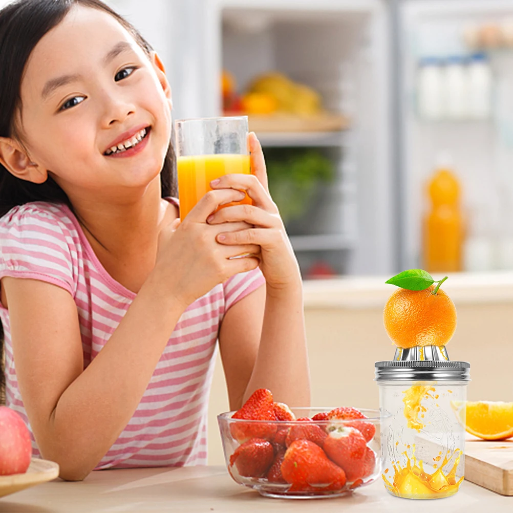 

2 шт., соковыжималка для цитрусовых, ручная соковыжималка для лимона из нержавеющей стали, портативная соковыжималка для апельсиновых фруктов, ручная соковыжималка